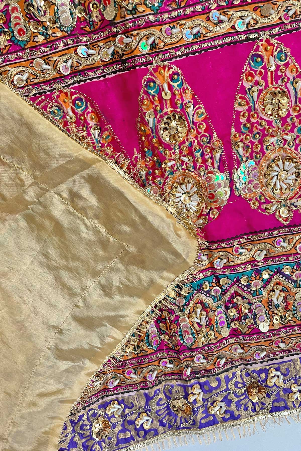 Buy Handwork Pakistani Silk Dupatta HC15 at PinkPhulkari California