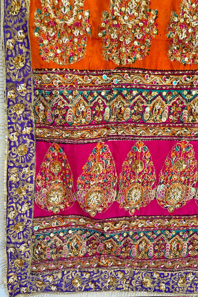 Buy Handwork Pakistani Silk Dupatta HC15 at PinkPhulkari CaliforniaBuy Handwork Pakistani Silk Dupatta HC15 at PinkPhulkari California
