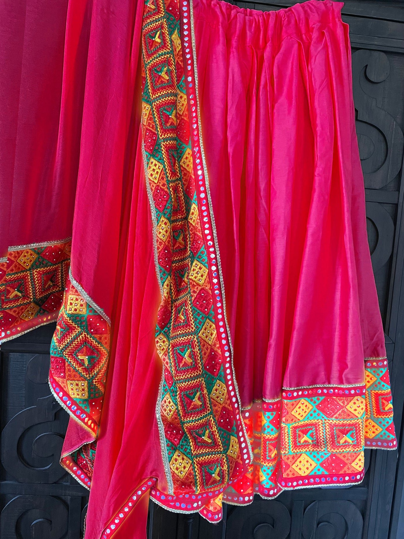 Buy Phulkari DesigN Lehenga Skirt at PinkPhulkari California